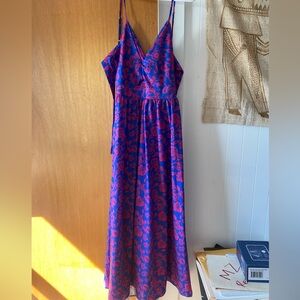 Cupshe Knotted Floral Maxi Dress